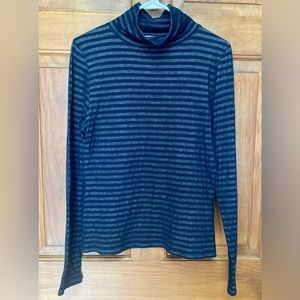 rag & bone/JEAN Keaton Striped Turtleneck Sweater